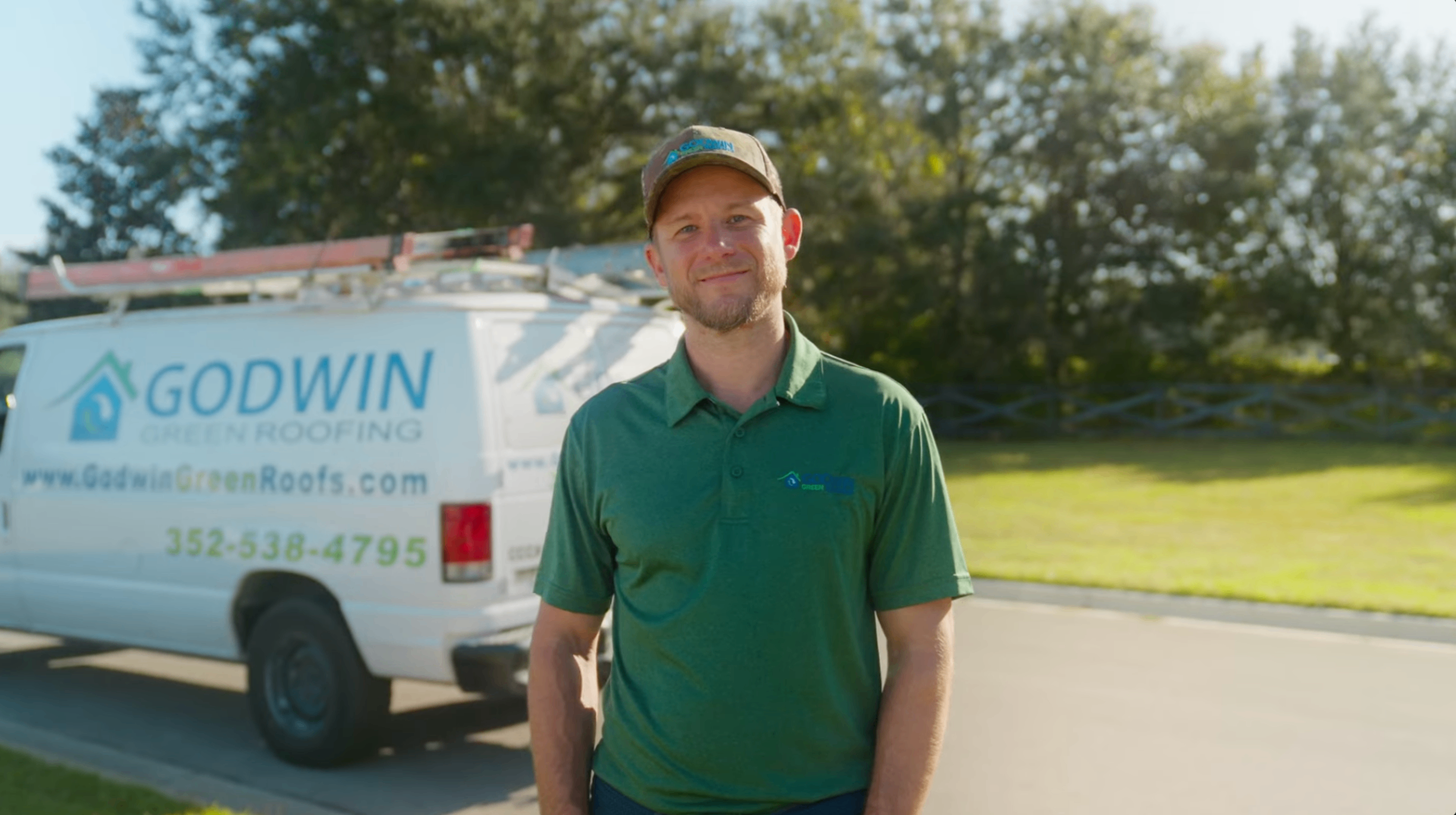 Chris Tenney, owner of Godwin Green Roofing